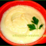 Крем-суп из картофеля и лука порея